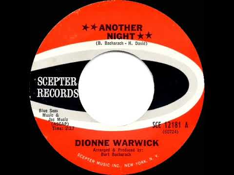 1967 HITS ARCHIVE: Another Night - Dionne Warwick (mono 45)