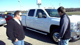 preview picture of video 'Kevin Hadley at Tom Tepe Autocenter  purchases 2011 Chevrolet Silverado 3500 HD LTZ Dually'