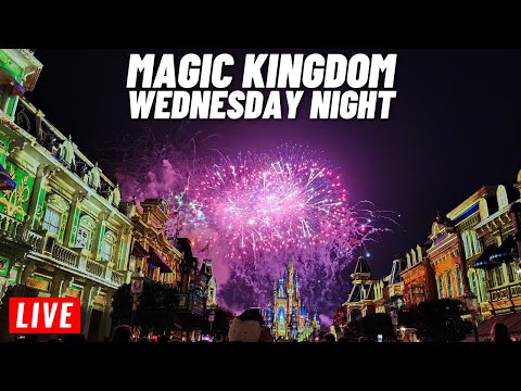 🔴 LIVE: Magical Wednesday at Magic Kingdom Happily ever after fireworks let's have some fun7/19/2023