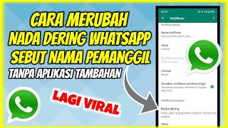 Download lagu VIRAL‼️How to change your WhatsApp ringtone to say the caller's name mp3 Download lagu VIRAL‼️How to change your WhatsApp ringtone to say the caller's name mp3