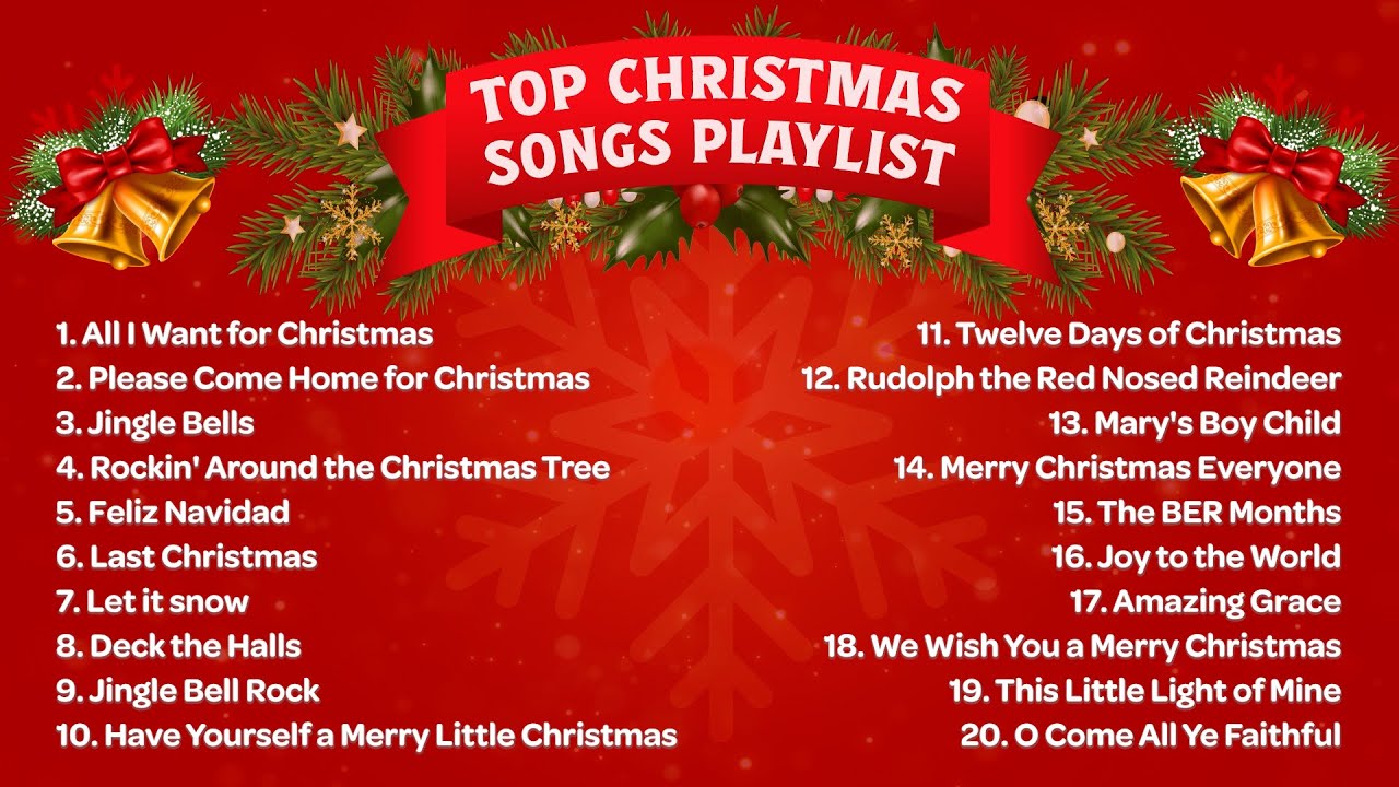 Top 1 Hour Christmas Songs Playlist 🎄 Best Christmas Music 2025