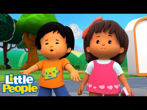 Little People Mini Adventures | A Catastrophe at the Car Wash! | Kids Cartoons - Kids TV Series, Kingdom Kids Zone - Little People - Fisher Price