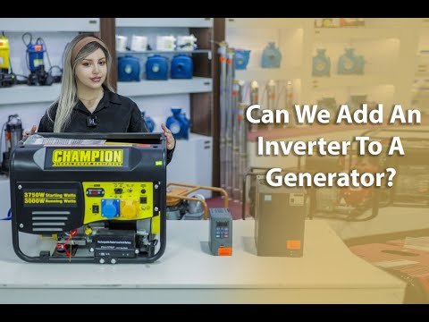Part of a video titled Can You Add an Inverter to a Generator? - YouTube