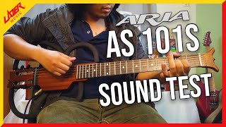 Video thumbnail for ARIA SINSONIDO AS-101S-MH Silent Guitar Sound Test || Great tone that is perfect for travelling 🧳🐾🛫 by Lazer Music