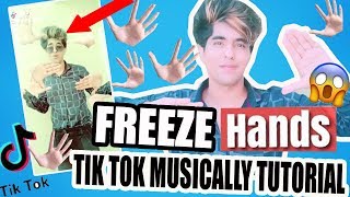FREEZE HANDS TRANSITION MUSICALLY TIK TOK TUTORIAL IN HINDI | #FreezeHandsTransition NEW IN ANDROID