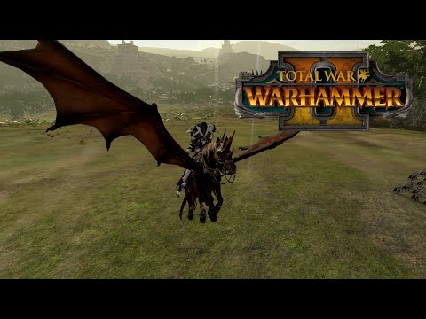 Total War: Warhammer 2 Community Cast #8 -  Dark Elves vs Brettonia - Cold One Rampage! feat. CR123