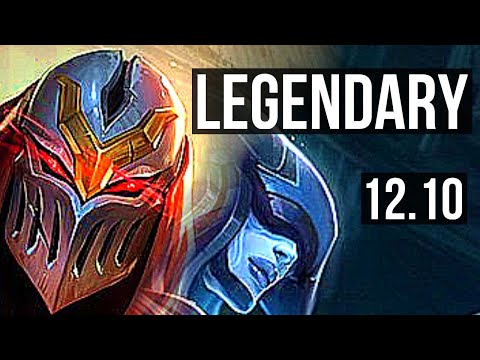 ZED vs LISSANDRA (MID) | 16/1/11, 2.2M mastery, Legendary | EUW Diamond | 12.10