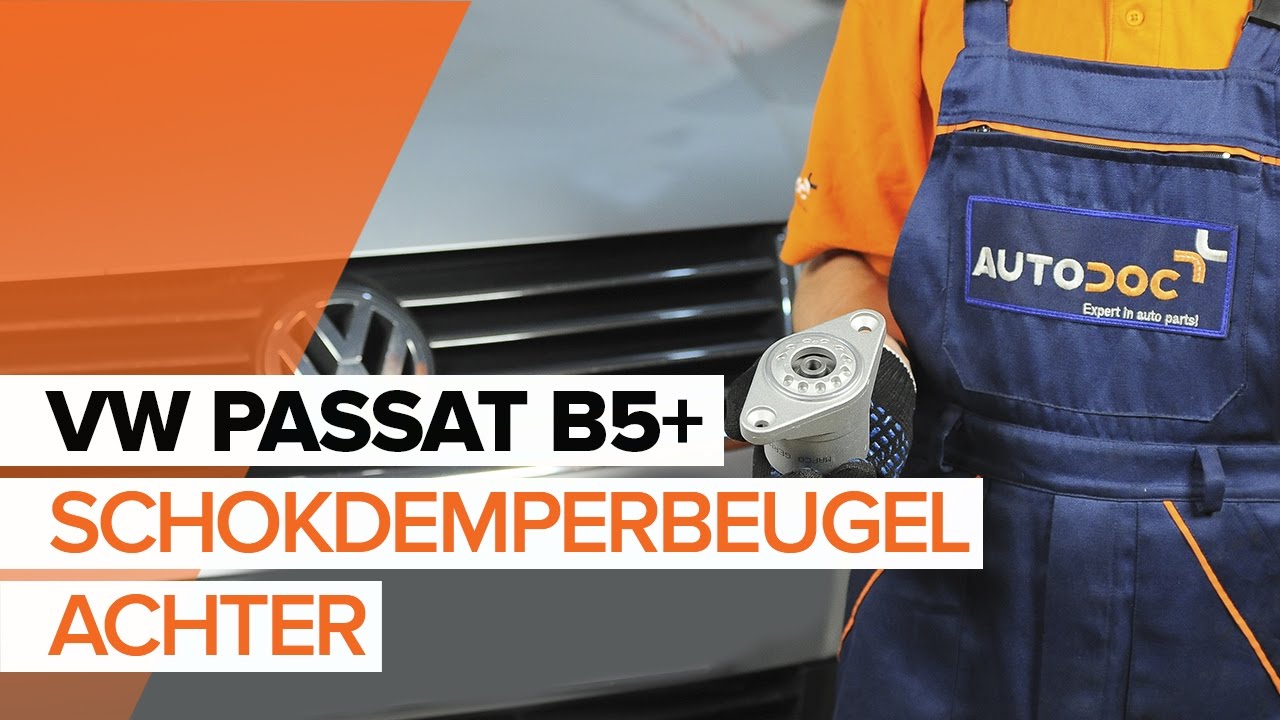 Hoe veerpootlager achteraan vervangen bij een VW Passat B5 Variant – vervangingshandleiding