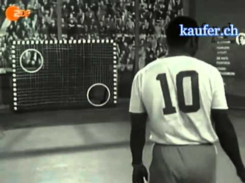 1970  Lippens gegen Pele an der Torwand youtube original
