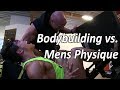Beintraining: Bodybuilding-Weltmeister vs. Men's Physique Pro - Wer kotzt zuerst?