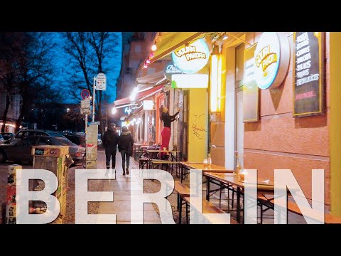 Berlin Walking Friedrichshain 4 🇩🇪  [4K] Germany 2019