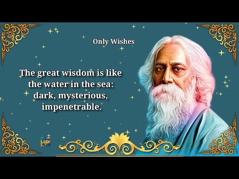 Happy Rabindranath Tagore Jayanti Whatsapp Status Greetings Wishes Video Quotes 2023