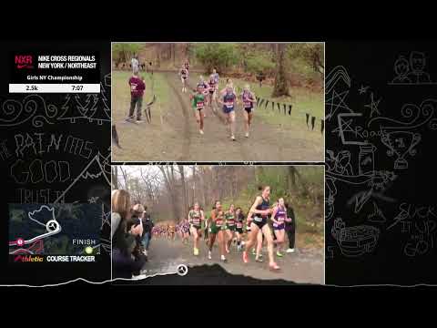 Girls Championship 5K XC - NXR New York Regional 2025 [Full Race Replay]