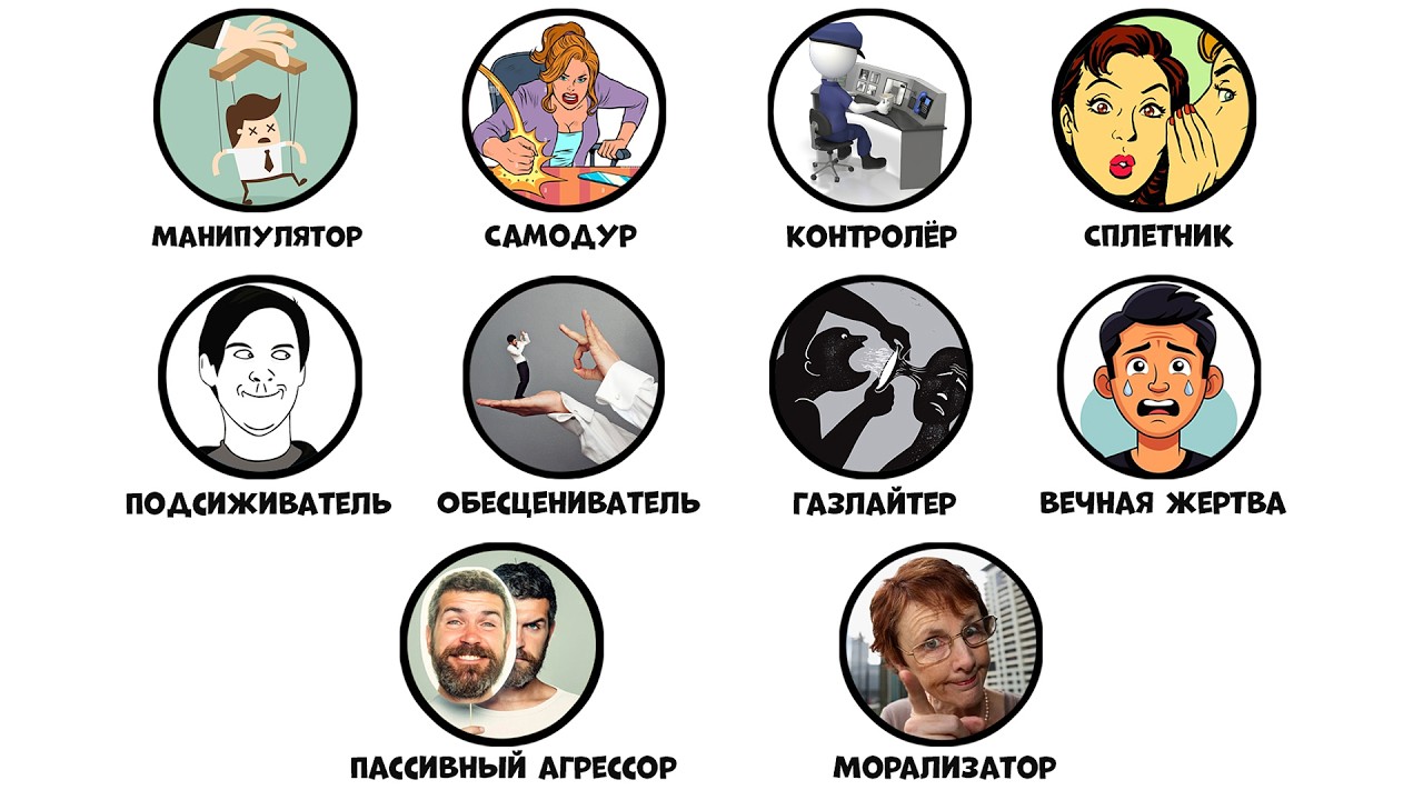 Все виды токсичных людей, которые испортят тебе жизнь