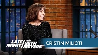Cristin Milioti's Awkward David Bowie Encounter - Late Night with Seth Meyers