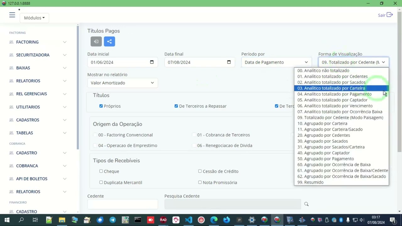 Aula 39 - Títulos Pagos