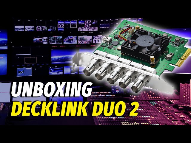 Vídeo relacionado con Blackmagic Design DeckLink Mini Recorder HD (BM-BDLKMINIREC3G)