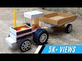 How To Make Tractor With Matchbox Diy Matchbox Bullock Tractor Diy Tech Hub