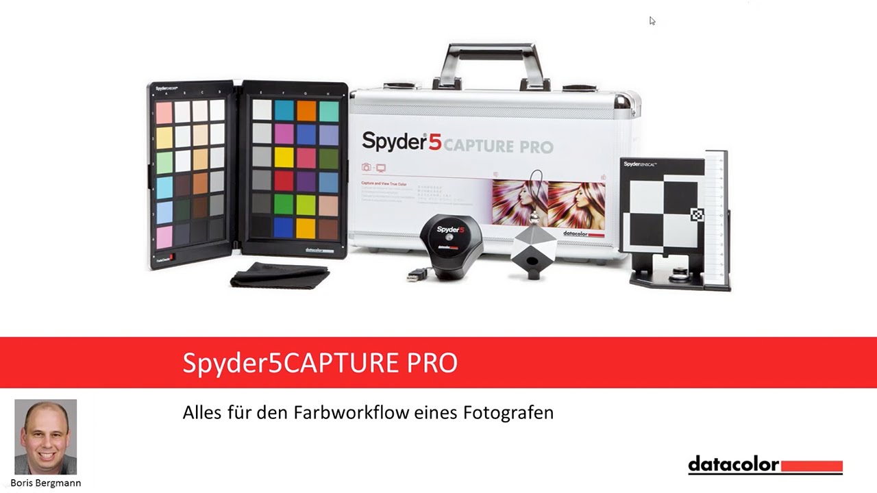 Комплект для калибровки и набор фотошкал Datacolor Spyder5CAPTURE PRO