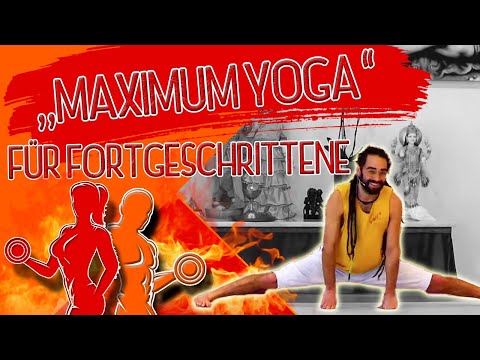 Maximum Yoga für Fortgeschrittene mit Momo - Yoga Vidya Live 09:15 - 18.02.2021