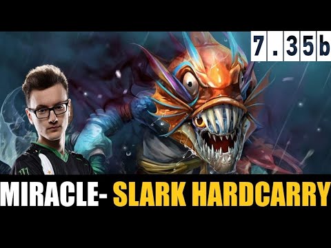 🔥MIRACLE- [SLARK] HC 7.35B - DOTA 2 HIGHEST MMR MATCH#dota2   #dota2gameplay #miracle