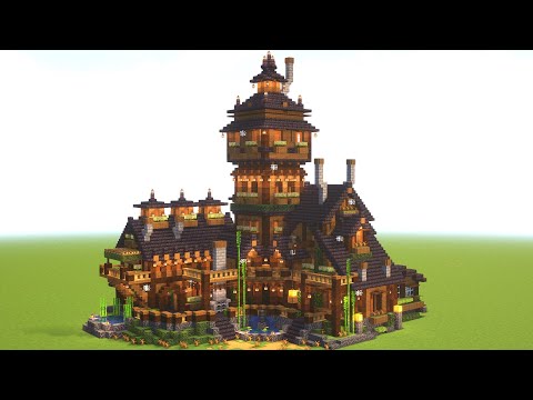 A1MOSTADDICTED MINECRAFT - Minecraft | How to build a HAUNTED MANSION!                 (FANTASY HALLOWEEN HOUSE TUTORIAL)