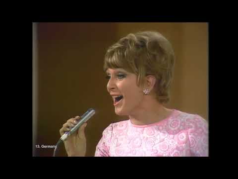 Siw Malmkwist Primaballerina Eurovision Song Contest 1969 Germany