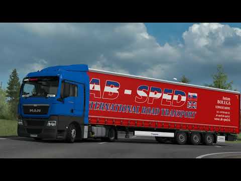 ETS2 MAN TGX 18.440 Liepāja - Vilnius