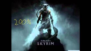 Skyrim Theme Song - Dovahkiin 200% Speed