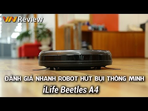 Đánh giá Robot hút bụi thông minh iLife Beetles A4