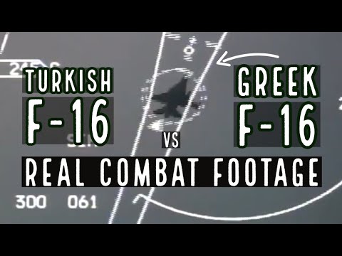 Thumbnail for REAL COMBAT FOOTAGE | F-16 vs F-16