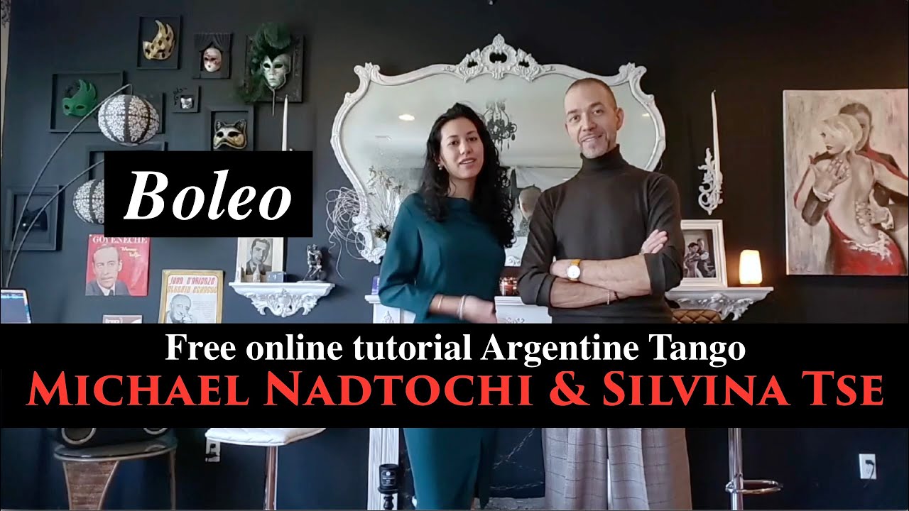 «Boleo & Variations» Free online tango lesson tutorial by Michael Nadtochi & Silvina Tse