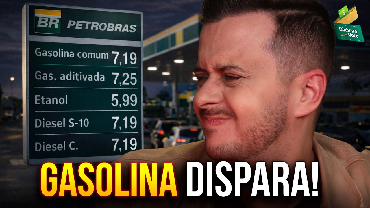 GASOLINA BATIZADA COM IMPOSTOS: POR QUE O BRASILEIRO NÃO CONSEGUE ABASTECER BARATO?