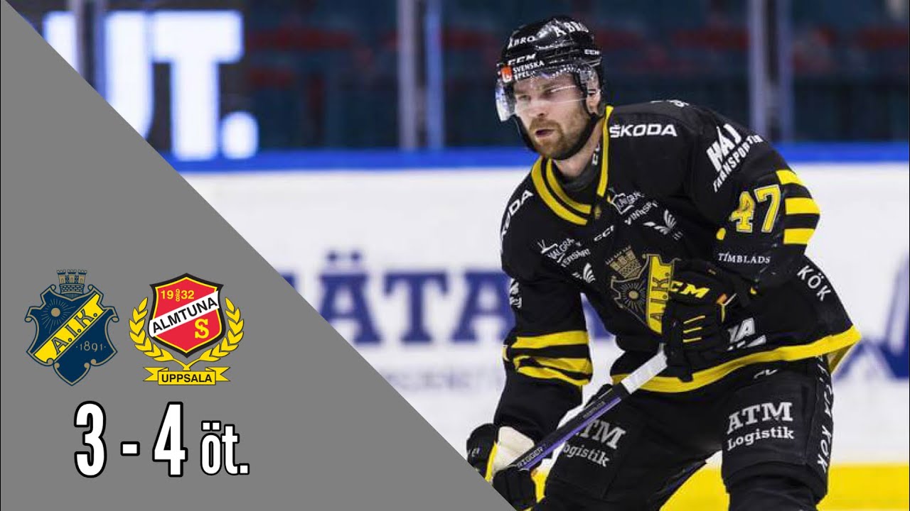 AIK - Almtuna IS | Höjdpunkter | Hockeyallsvenskan 23/24 Omgång 52