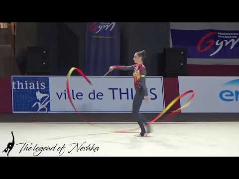 2019.03.30 Тье - Никольченко Влада 2002 🇺🇦UKR - Лента 15,20 - Grand Prix Thiais