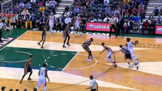 Milwaukee Bucks - Indiana Pacers - Ersan Ilyasova - Michael Carter-Williams - OJ Mayo - John Henson