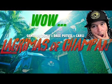 Gente de Zona, Dale Pututi, El Carli - Lágrimas De Champán (Video Oficial) Video Reacción Yasel TV