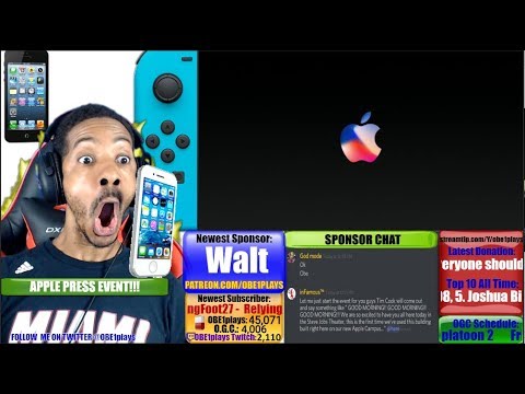APPLE PRESS EVENT SEPTEMBER 2017 LIVE! IPHONE X REVEALED!!!!!