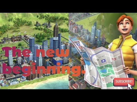 Simcity Buildit 2021 - S1 E1 The new beginning (Place and build).