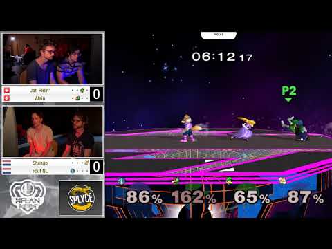 HFLAN 19 - Jah Ridin' / Alain Vs. Shengo / Fout NL - Pools - Melee Doubles