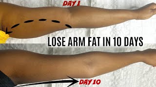 No Exercise| Lose Arms Fat in 10 DAYS 😳 Simple Home Remedy that WORKS!!