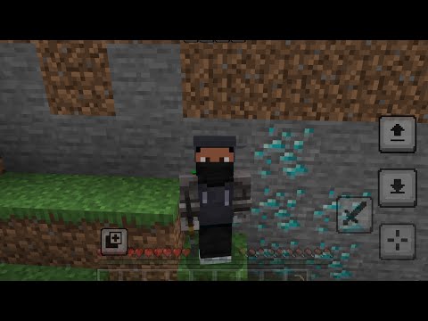 Jogando Minecraft no sobrevivência em busca de (diamantes) parte 1