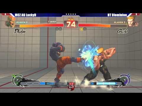 SSF4 AE2012 BT Dieminion vs MCZ AG LuckyD Civil War 4 Tournament