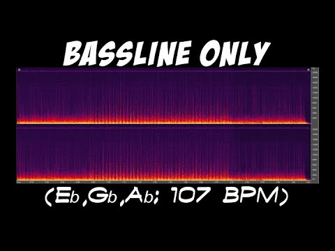 Bassline Only (Eb, Gb, Ab; 107 BPM)