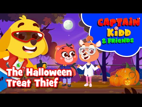 Captain Kidd S2 | Episode 10 | The Halloween Treat Thief | Animated Cartoon for Kids
