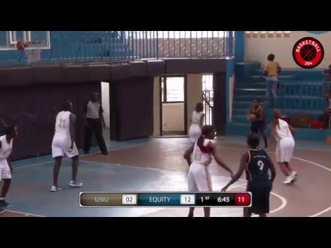 USIU Flames vs. Equity Bank Hawks- Full Game Highlights | January 16, 2016