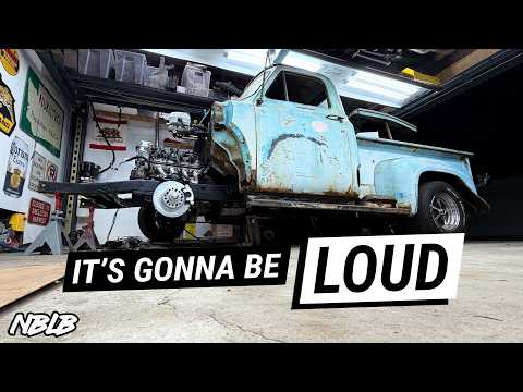 Barn Find '55 Ford F100 Gets Custom Fabricated Dual Exhaust