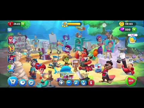 Fishdom 9510 Hard Level - NO 💣🧨💥