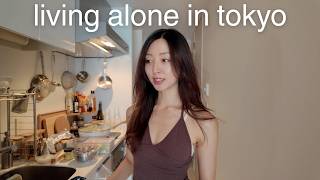 【Solo Life in Japan】Beauty clinic in Tokyo, baking Halekulani coconut cake, home-cooked dinner 👩🏻🍳🍰
