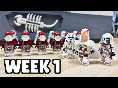 My Biggest LEGO Star Wars MOC EVER Starts Today! Building Ilum Week 1
